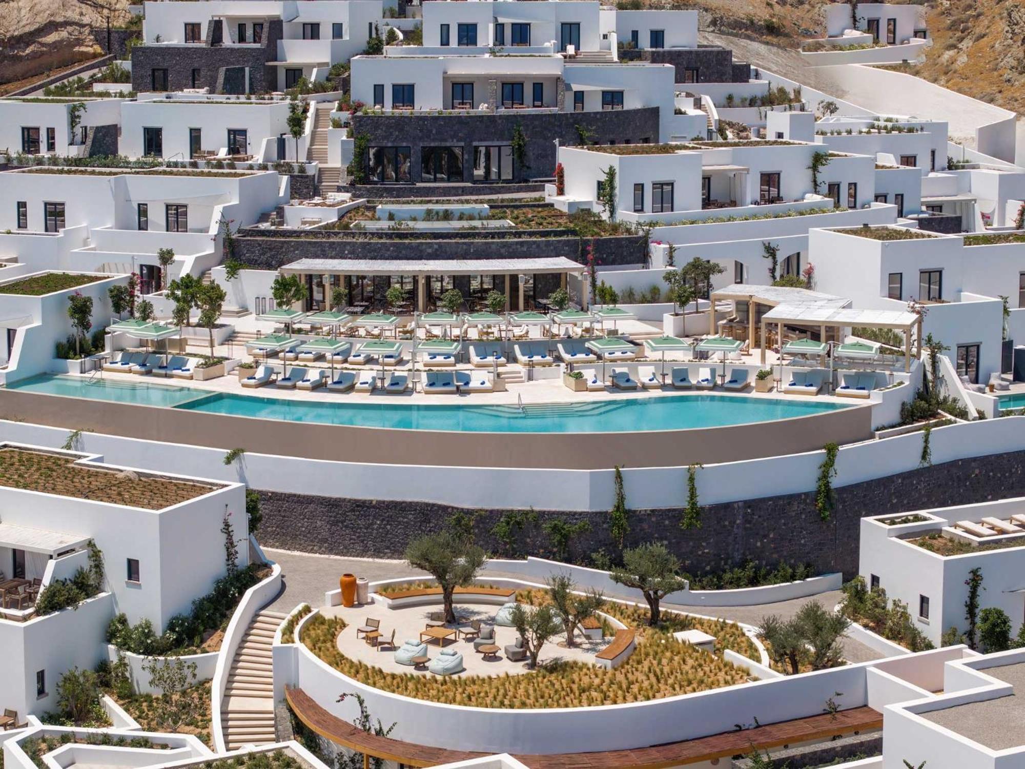 Sandblu Resort Kamári Exterior foto